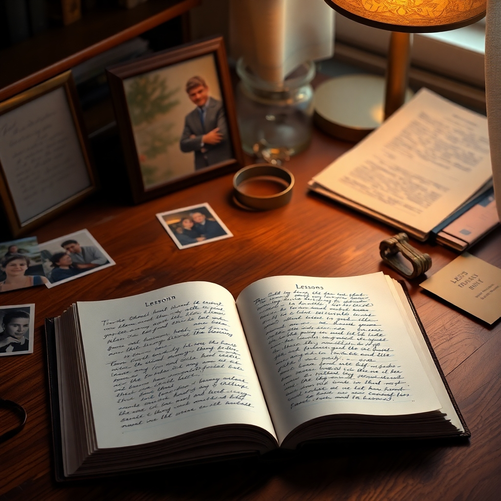 Imagine a person standing at a crossroads surrounded by beautiful mountains, contemplating their path in a well-lit environment. Use vibrant colors to symbolize the different paths available in life. The image should capture the moment of decision-making, with a focus on the person's expressions and surroundings to embody introspection and choice.